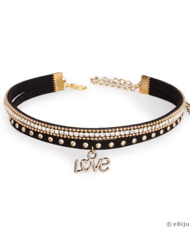 Duplasoros choker, Love medállal