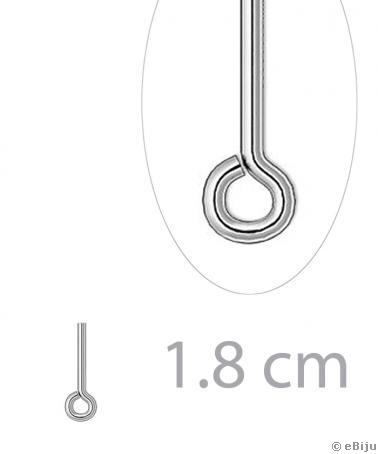 Hurkos szerelőpálca, ezüstszínű, 1.8 cm