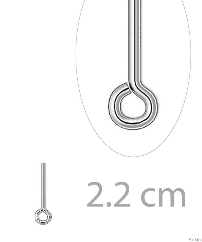 Hurkos szerelőpálca, ezüstszínű, 2.2 cm