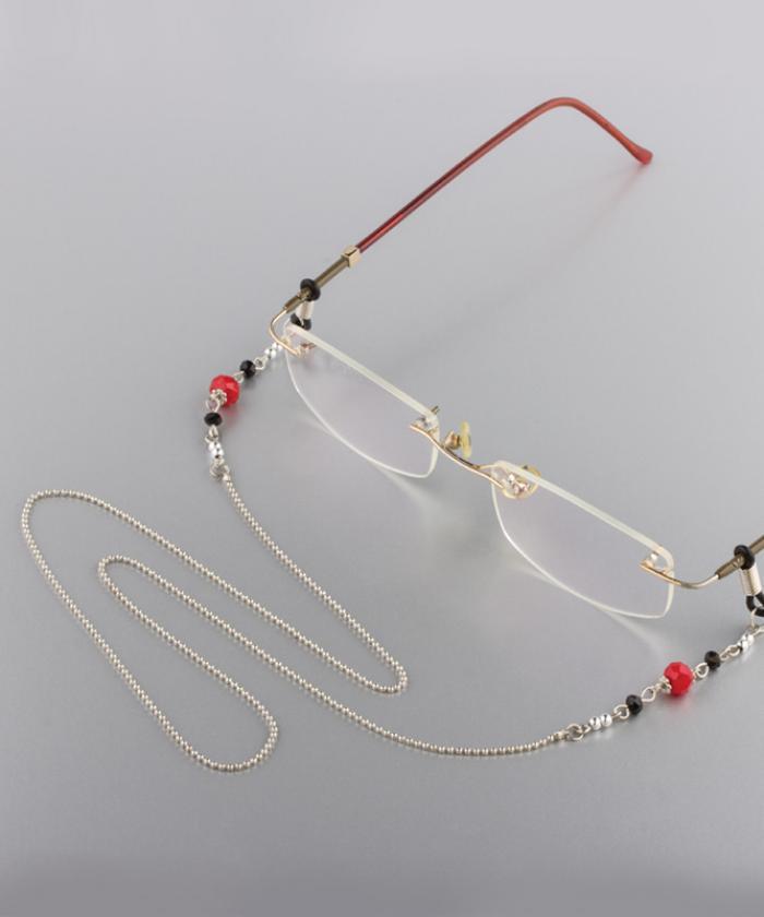 “Red and Black” szemüvegtartó lánc