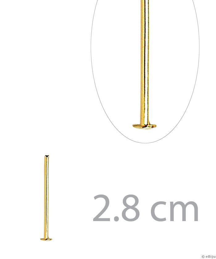 Talpas szerelőpálca, aranyszínű, 2.8 cm