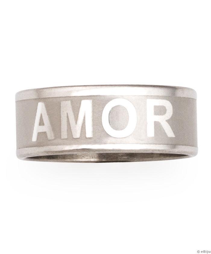 "AMOR" feliratos uniszex gyűrű