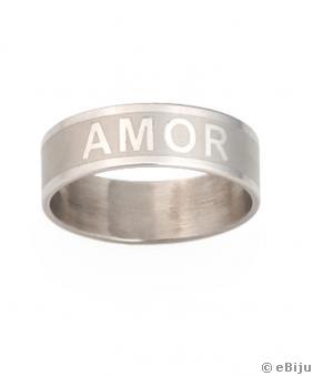 "AMOR" feliratos uniszex gyűrű