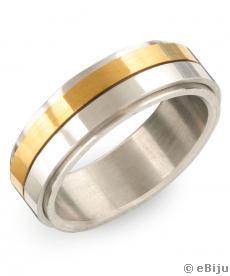 Arany- és ezüstszínű antistressz gyűrű