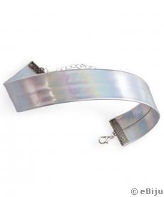 Aurora borealis fényű choker