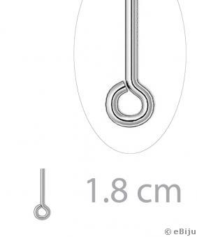 Hurkos szerelőpálca, ezüstszínű, 1.8 cm
