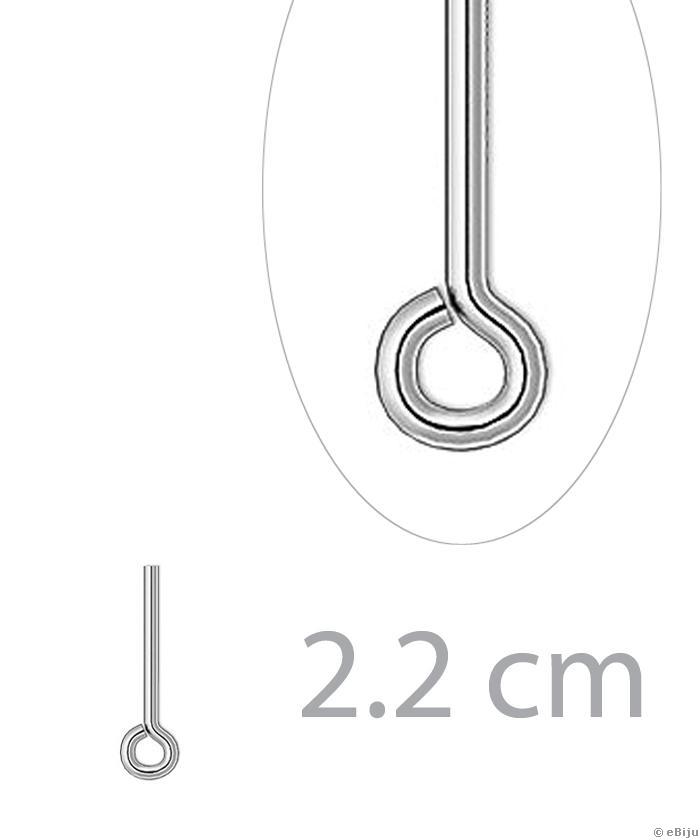 Hurkos szerelőpálca, ezüstszínű, 2.2 cm