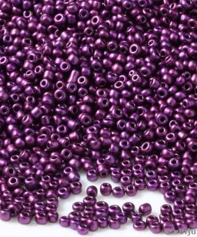 Lila kásagyöngyök, 0.3 cm