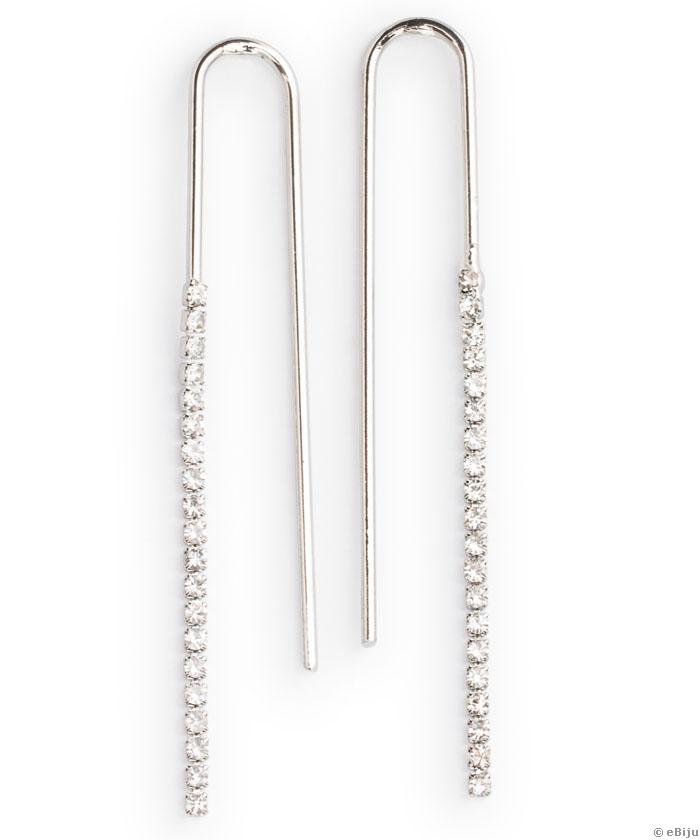 Minimalista fülbevaló, fordított 