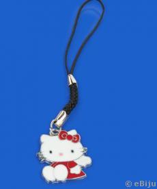 Piros Hello Kitty telefondísz