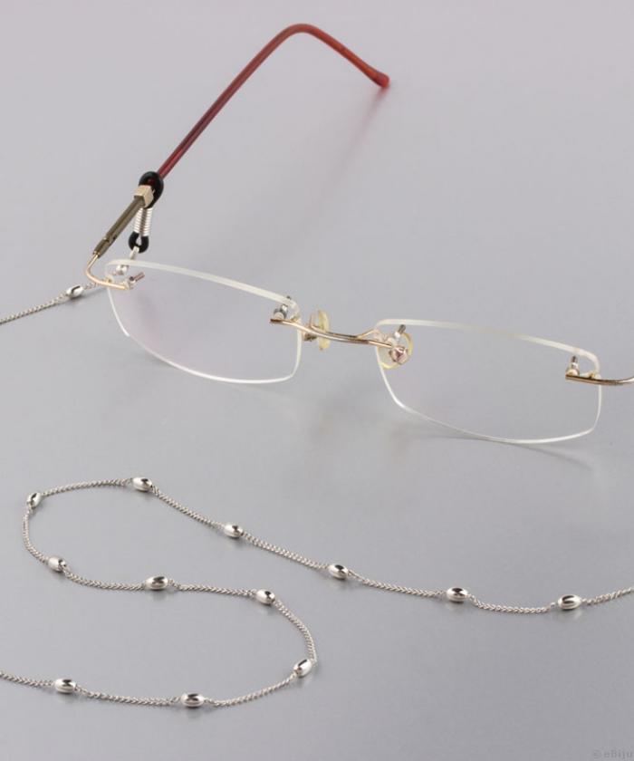 Silver Chain szemüvegbizsu