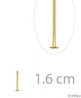 Talpas szerelőpálca, aranyszínű, 1.6 cm