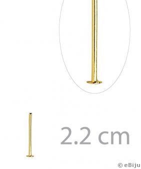 Talpas szerelőpálca, aranyszínű, 2.2 cm
