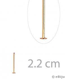 Talpas szerelőpálca, rózsaszín aranyszínű, 2.2 cm
