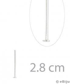 Talpas szerelőpálca, világos ezüstszínű, 2.8 cm