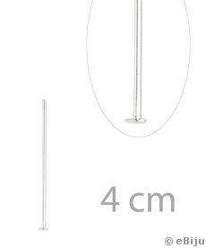 Talpas szerelőpálca, világos ezüstszínű, 4 cm