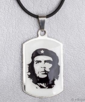 Uniszex Che Guevara medál nemesacélból, természetbarát bőrön